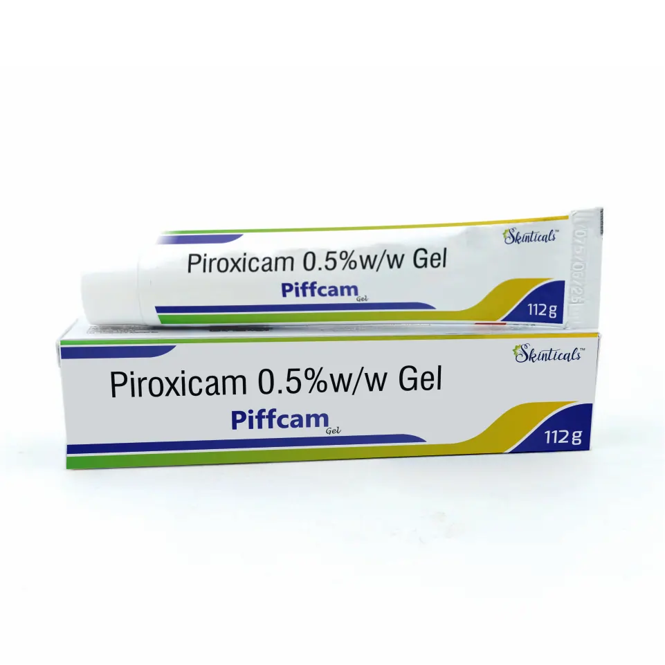 Piroxicam 0.5% w/w Gel top Manufacturer India